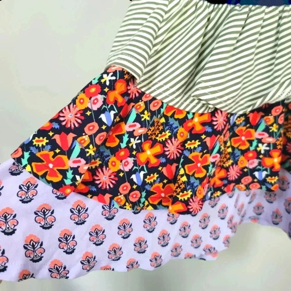 Matilda Jane Night Falls Dress EUC The Adventure Begins Tiered Skirt Size 10 - Picture 5 of 5